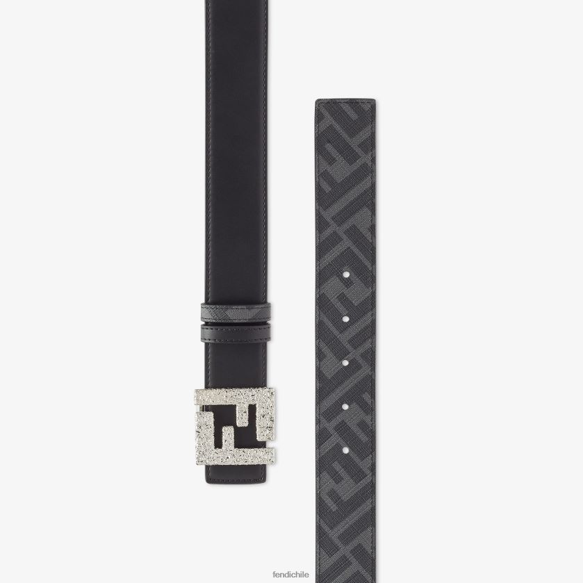 cinturon reversible de piel ff hombres Fendi accesorios negro J04T4L2435 J04T4L2435 Fendi Chile artesania de calidad Carteras Fendi Chile ofrece savoir faire e innovacion